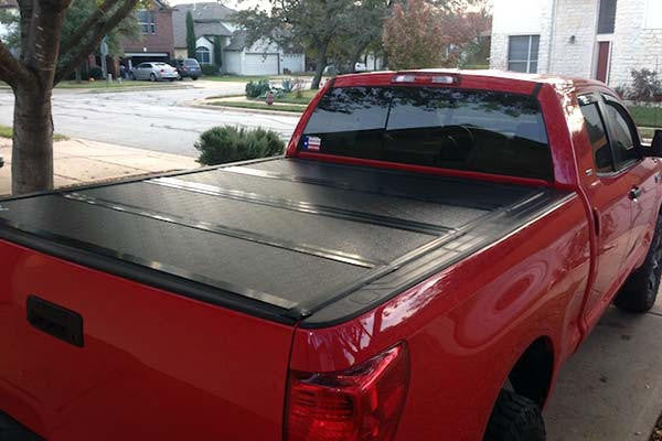 FORD F-150 Quad-Fold Hard Lid Tonneau Cover for Ford F-150 2015-2019 6,5' BED 