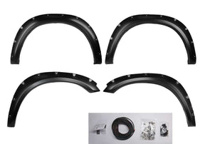Textured fender flares for Ford F-150 2018-2026 — installed front view | UniUte
