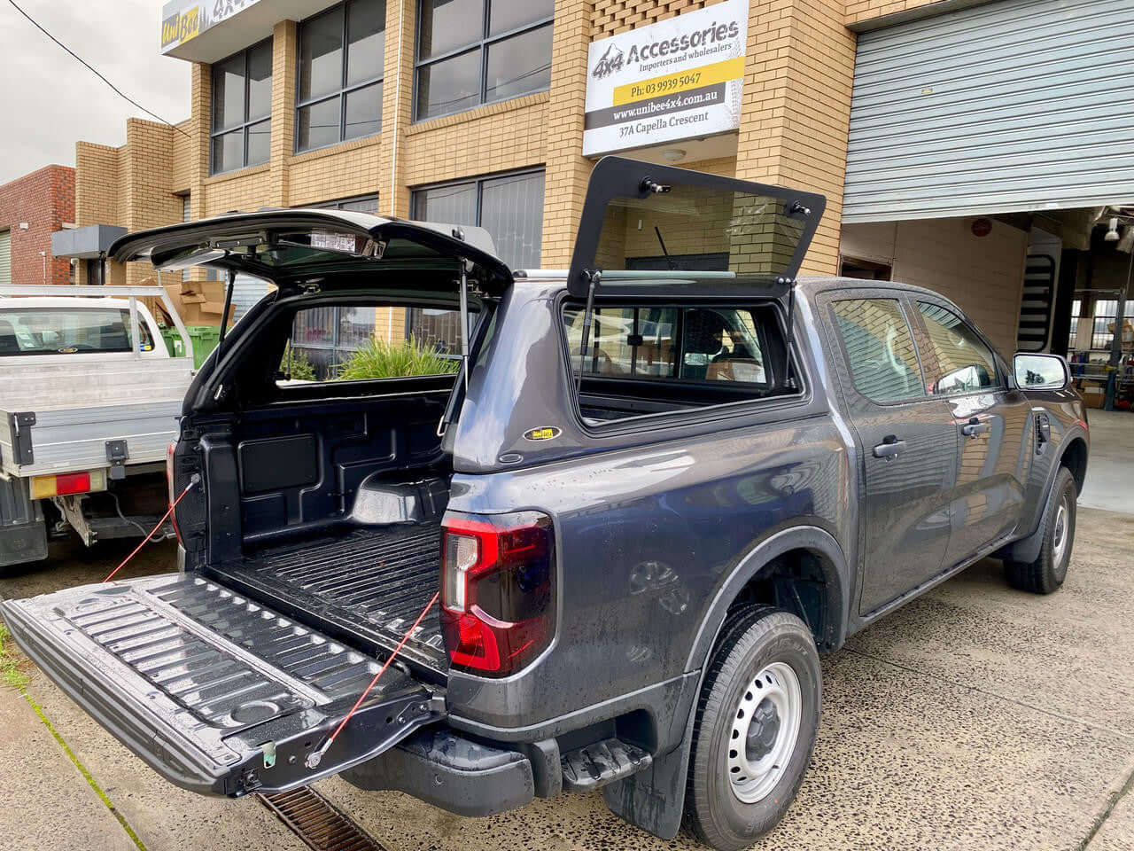Ford Ranger Canopy FORCE PRO on RA NextGen 2022-2025 dual cab
