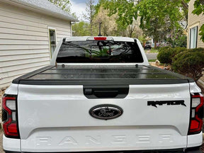 Quad-fold hard lid for Ford Ranger NextGen 2023+ — installed closed | UniUte