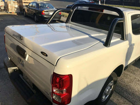 3-piece hard lid for Holden Colorado RG 2012-2020 — installed side view | UniUte
