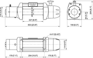 ComeUp Automotive Self-Recovery Winch Seal Gen2 9.5s 12V STD UniUte
