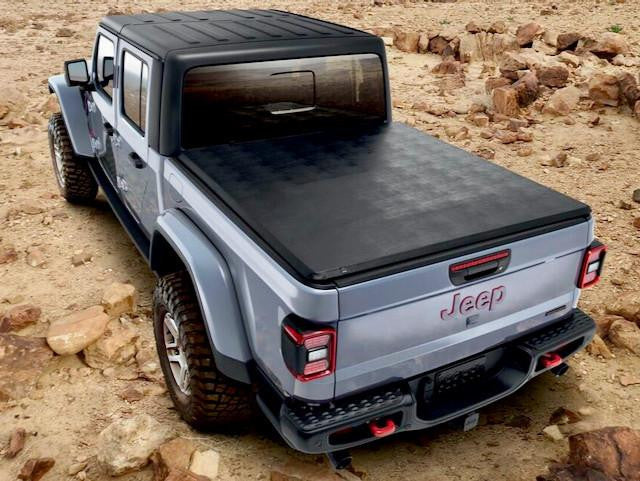 JEEP GLADIATOR Tri-Fold Soft Tonneau Cover for Jeep Gladiator 2020+ - UniUte 