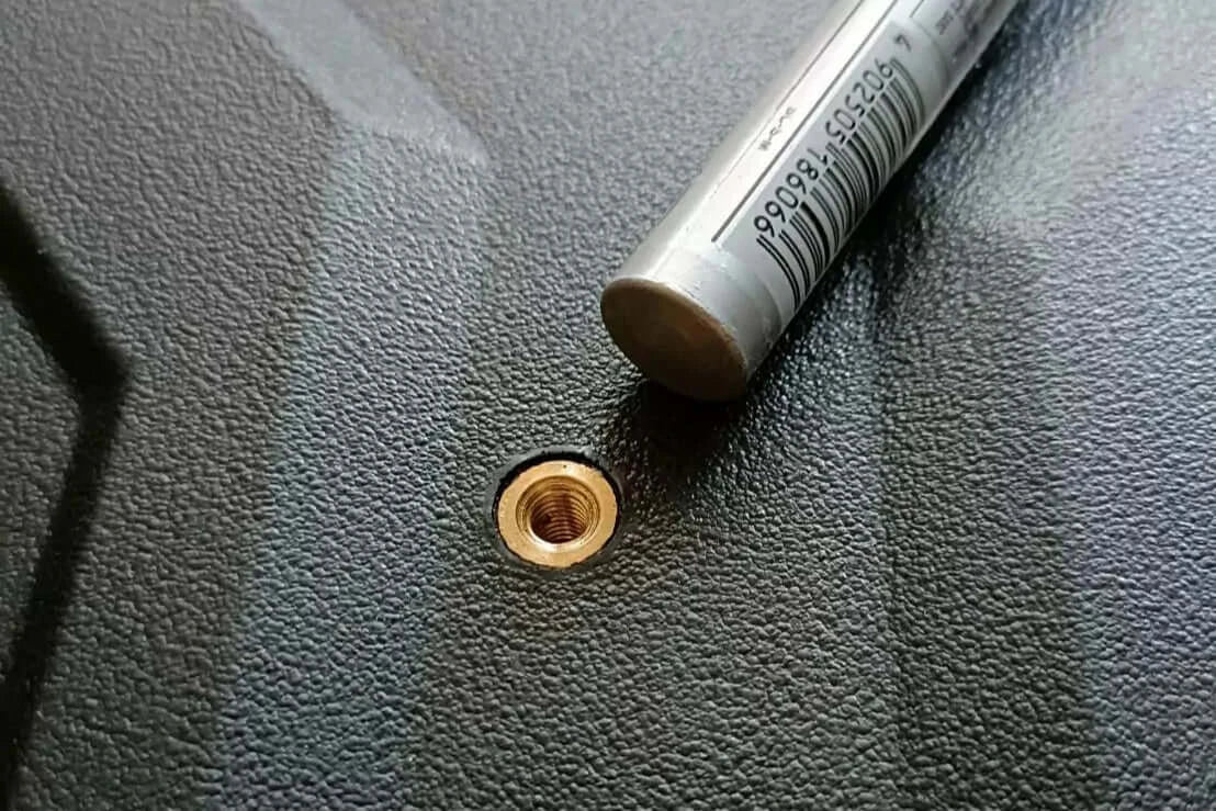 Close-up of UniUte weathertight feature on Hilux drawers for Toyota Hilux 2015-2025, highlighting durability and precision engineering.