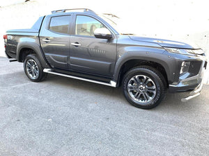 MITSUBISHI TRITON Textured Fender Flares For Mitsubishi Triton MR 2019+ 