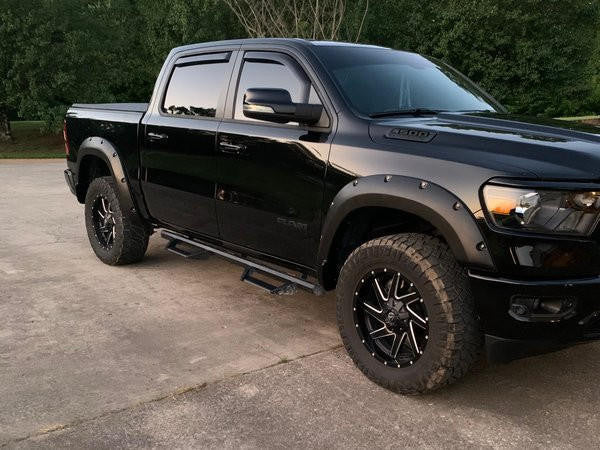 RAM 1500 Textured Fender Flares For Dodge RAM 1500 DT 2019-2023 