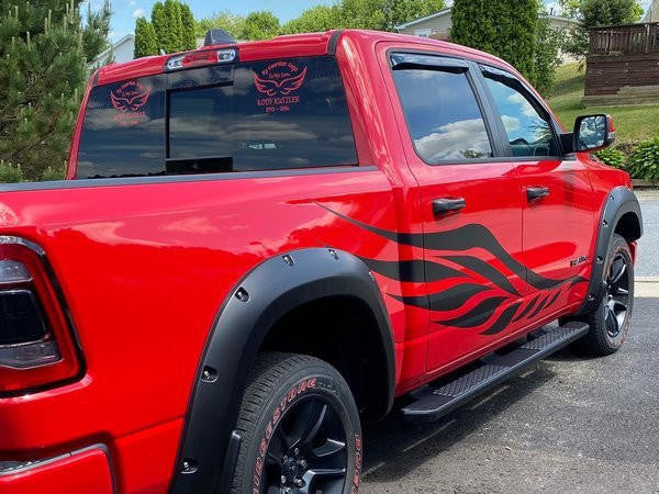 RAM 1500 Textured Fender Flares For Dodge RAM 1500 DT 2019-2023 