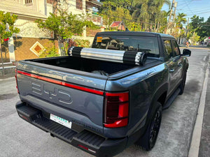 BYD Shark 6 Tray Cover with HR REVOLVER Hard Rolling Cover for secure ute protection, ideal for Australian conditions.