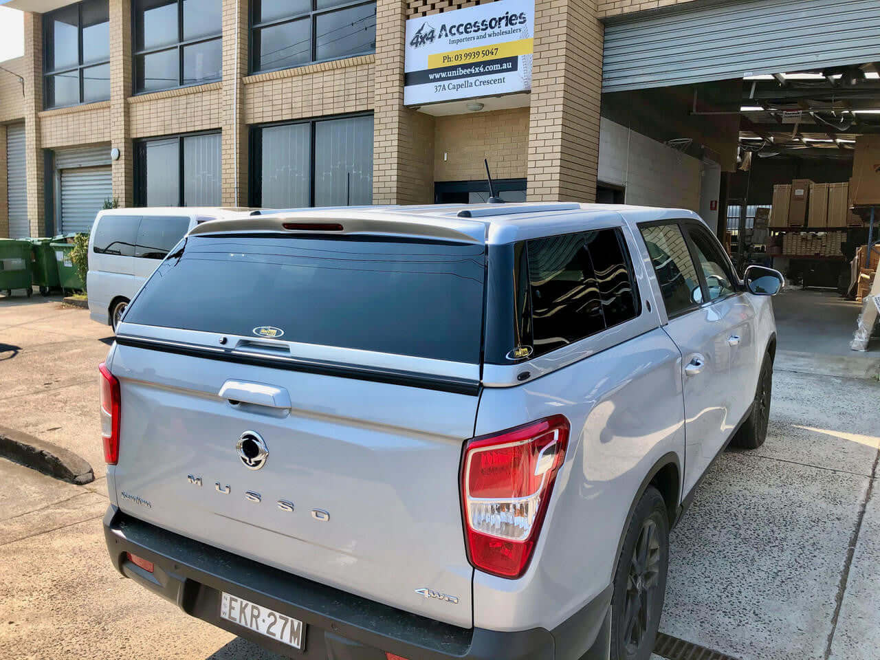 SsangYong Musso Canopy For SsangYong Musso (Short Tub) 2018+ 