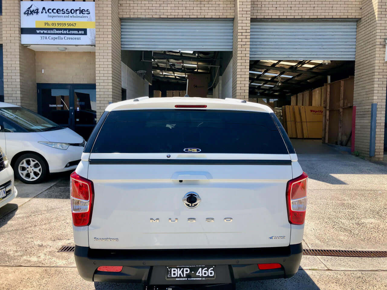 SsangYong Musso Canopy For SsangYong Musso (Short Tub) 2018+ 