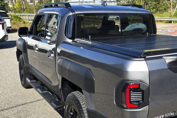 KIA Tasman side steps, showcasing the premium kia tasman side steps designed for strength and style in 2025+ model