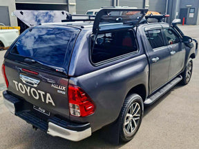 Fibreglass canopy for Toyota Hilux 2015-2025 — FORCE PRO installed SR5 | UniUte