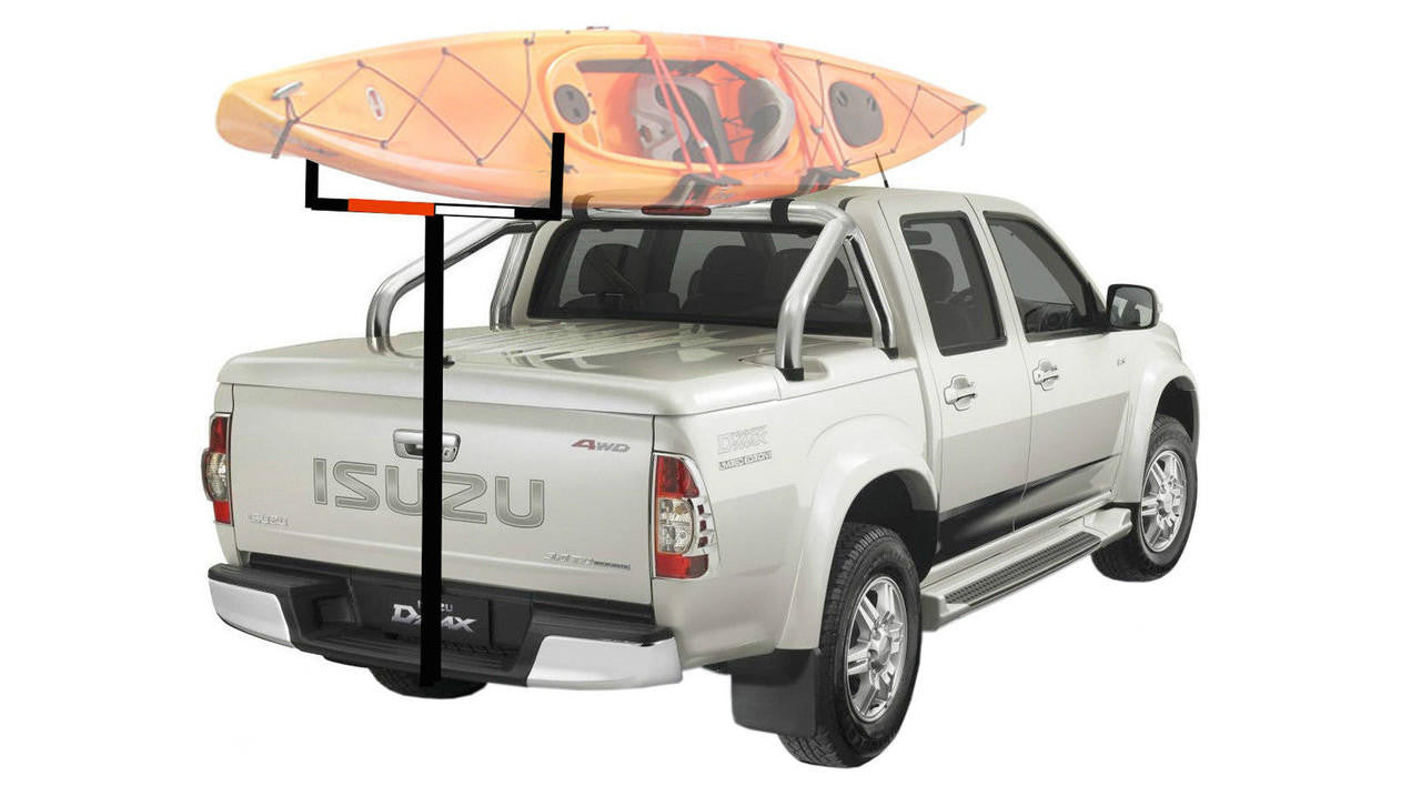  Universal Tow Bar Ladder / Canoe / Kayak Rack T-Rack 